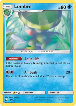 Lombre 037/168 SM Celestial Storm - Uncommon