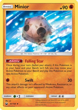 Minior 083/168  SM  Celestial Storm - Uncommon