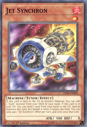 Jet Synchron (LED6-EN030) - Legendary Duelists: Magical Hero Unlimited