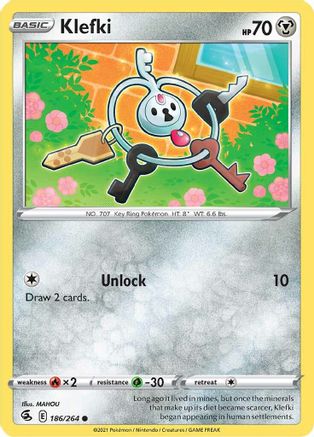 Klefki 186/264 SWSH08 Fusion Strike - Common