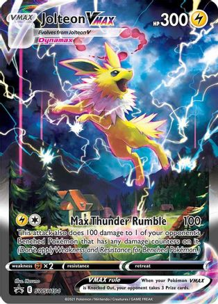 Jolteon VMAX SWSH184 - Holofoil SWSH Sword & Shield Promo Cards - Promo