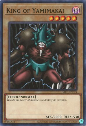 King of Yamimakai (MRD-EN074) - Metal Raiders (25th Anniversary Edition) Unlimited