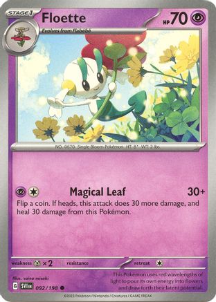 Floette 092/198 SV01 Scarlet & Violet Base Set - Common