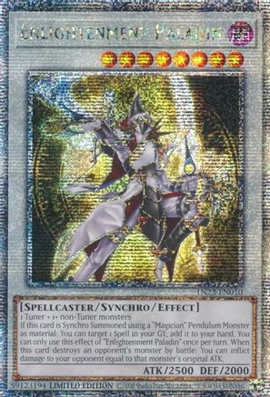 Enlightenment Paladin (Quarter Century Secret Rare) (TN23-EN010) - 25th Anniversary Tin: Dueling Heroes Limited