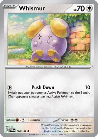 Whismur 148/182  SV04 Paradox Rift - Common