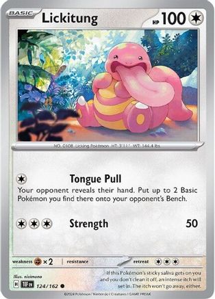 Lickitung 124/162 SV05 Temporal Forces - Common