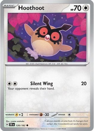 Hoothoot 126/162 SV05 Temporal Forces - Common