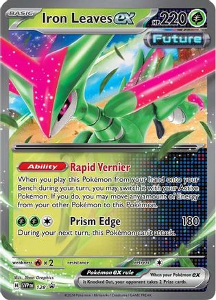 Iron Leaves ex 128 - Holofoil SV Scarlet & Violet Promo Cards - Promo