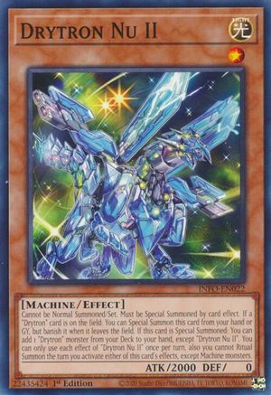Drytron Nu II (INFO-EN022) - The Infinite Forbidden 1st Edition