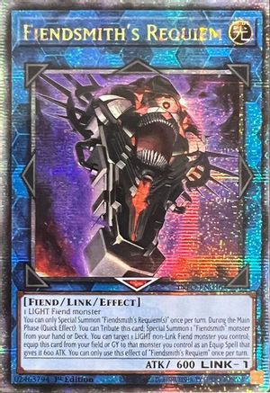 Fiendsmith's Requiem (Quarter Century Secret Rare) (INFO-EN046) - The Infinite Forbidden 1st Edition