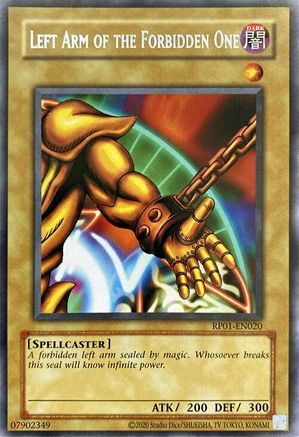 Left Arm of the Forbidden One (RP01-EN020) - Retro Pack (2020 Date Reprint) Unlimited