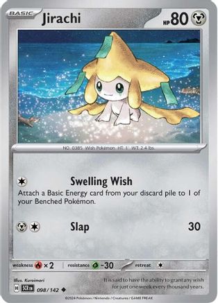 Jirachi 098/142 SV07 Stellar Crown - Uncommon