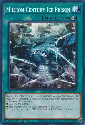 Million-Century Ice Prison (MP24-EN377) - 25th Anniversary Tin: Dueling Mirrors 1st Edition