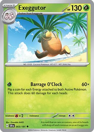 Exeggutor 003/191 SV08 Surging Sparks - Uncommon