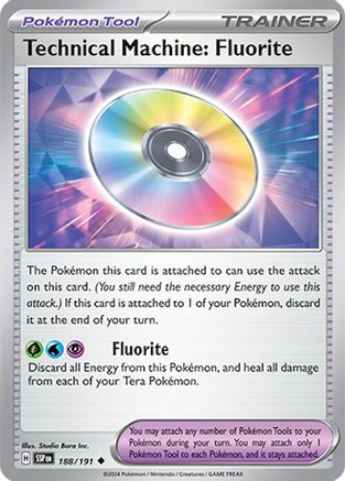 Technical Machine: Fluorite 188/191 SV08 Surging Sparks - Uncommon
