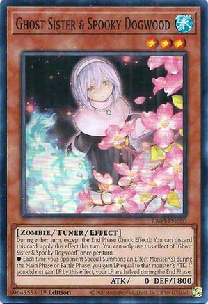 Ghost Sister & Spooky Dogwood (Alternate Art) (RA03-EN020) - Quarter Century Bonanza 1st Edition
