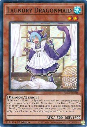 Laundry Dragonmaid (RA03-EN021) - Quarter Century Bonanza 1st Edition
