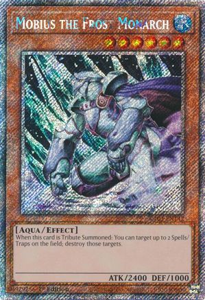 Mobius the Frost Monarch (Platinum Secret Rare) (RA03-EN142) - Quarter Century Bonanza 1st Edition
