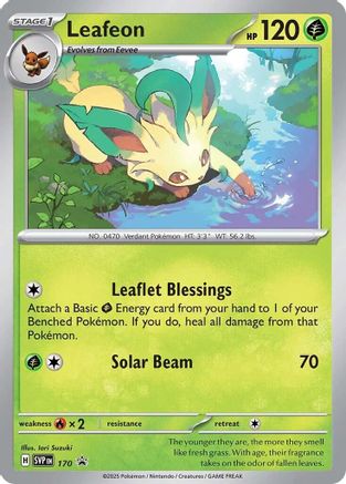 Leafeon 170 - Holofoil SV Scarlet & Violet Promo Cards - Promo