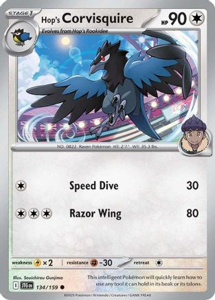 Hop's Corvisquire 134/159 SV09 Journey Together - Common