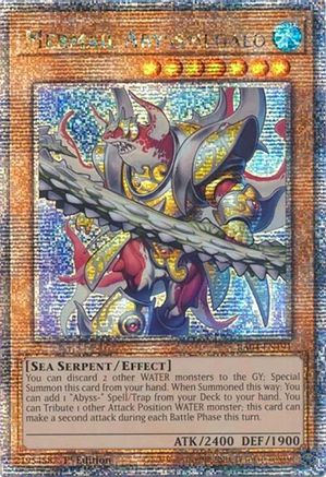 Mermail Abyssmegalo (Quarter Century Secret Rare) (RA04-EN191) - Quarter Century Stampede 1st Edition