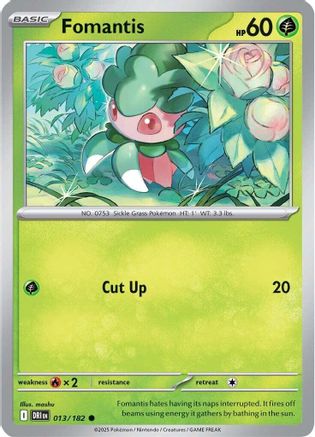 Fomantis 013 SV10 Destined Rivals - Common
