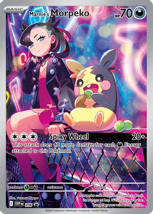 Marnie’s Morpeko 206 - Holofoil SV Scarlet & Violet Promo Cards - Holo Rare