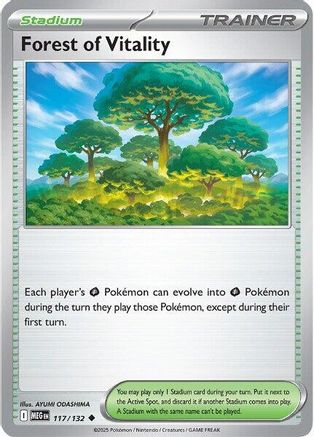 Forest of Vitality 117 ME01 Mega Evolution - Uncommon