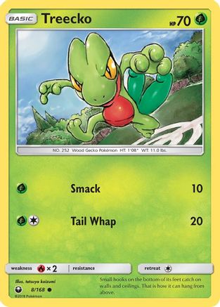 Treecko (8) 008/168  SM  Celestial Storm - Common