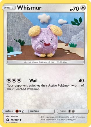 Whismur (117) 117/168  SM  Celestial Storm - Common