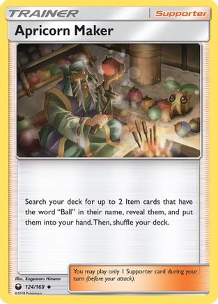 Apricorn Maker 124/168  SM  Celestial Storm - Uncommon