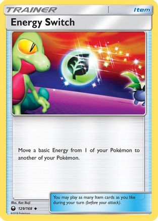 Energy Switch 129/168  SM  Celestial Storm - Uncommon