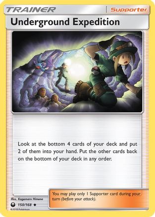 Underground Expedition 150/168  - Reverse Holofoil SM  Celestial Storm - Uncommon