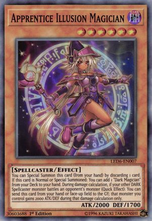 Apprentice Illusion Magician (LED6-EN007) - Legendary Duelists: Magical Hero Unlimited