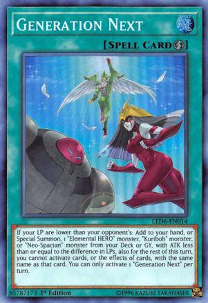 Generation Next (LED6-EN014) - Legendary Duelists: Magical Hero Unlimited