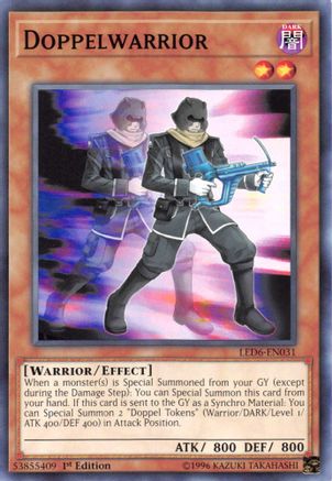 Doppelwarrior (LED6-EN031) - Legendary Duelists: Magical Hero 1st Edition