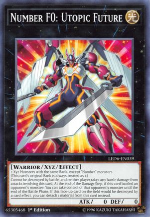 Number F0: Utopic Future (LED6-EN039) - Legendary Duelists: Magical Hero 1st Edition