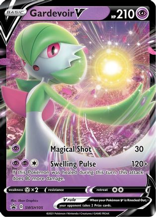 Gardevoir V SWSH105  - Holofoil SWSH Sword & Shield Promo Cards - Promo