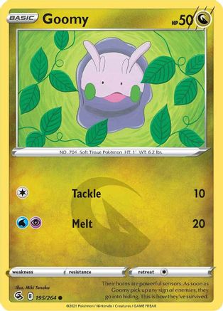 Goomy 195/264  SWSH08 Fusion Strike - Common
