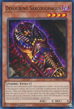 Devouring Sarcoughagus (DIFO-EN033) - Dimension Force 1st Edition