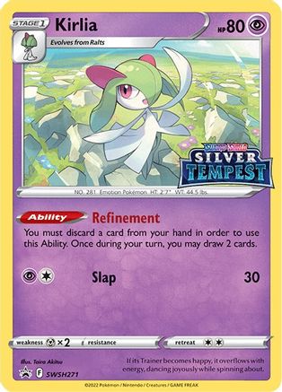 Kirlia SWSH271  - Holofoil SWSH Sword & Shield Promo Cards - Promo