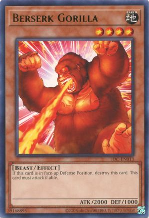 Berserk Gorilla (IOC-EN013) - Invasion of Chaos (25th Anniversary Edition) Unlimited