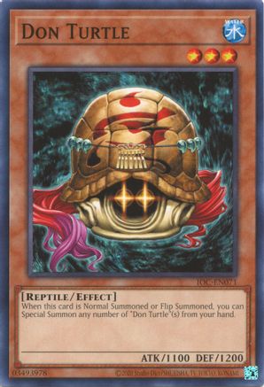 Don Turtle (IOC-EN071) - Invasion of Chaos (25th Anniversary Edition) Unlimited