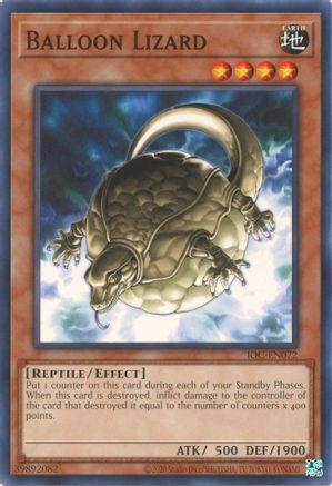 Balloon Lizard (IOC-EN072) - Invasion of Chaos (25th Anniversary Edition) Unlimited