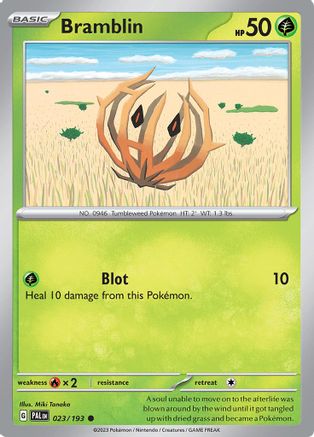 Bramblin 023/193  SV02 Paldea Evolved - Common