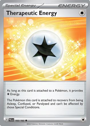 Therapeutic Energy 193/193  - Reverse Holofoil SV02 Paldea Evolved - Uncommon