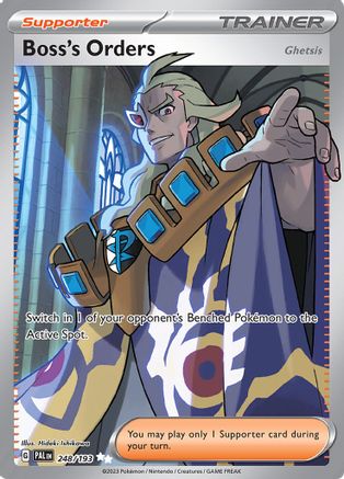 Boss's Orders 248/193  - Holofoil SV02 Paldea Evolved - Ultra Rare
