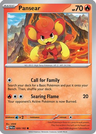 Pansear 020/182  SV04 Paradox Rift - Common