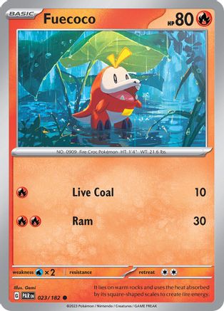 Fuecoco 023/182  SV04 Paradox Rift - Common