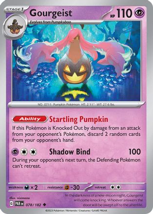 Gourgeist 078/182  SV04 Paradox Rift - Uncommon